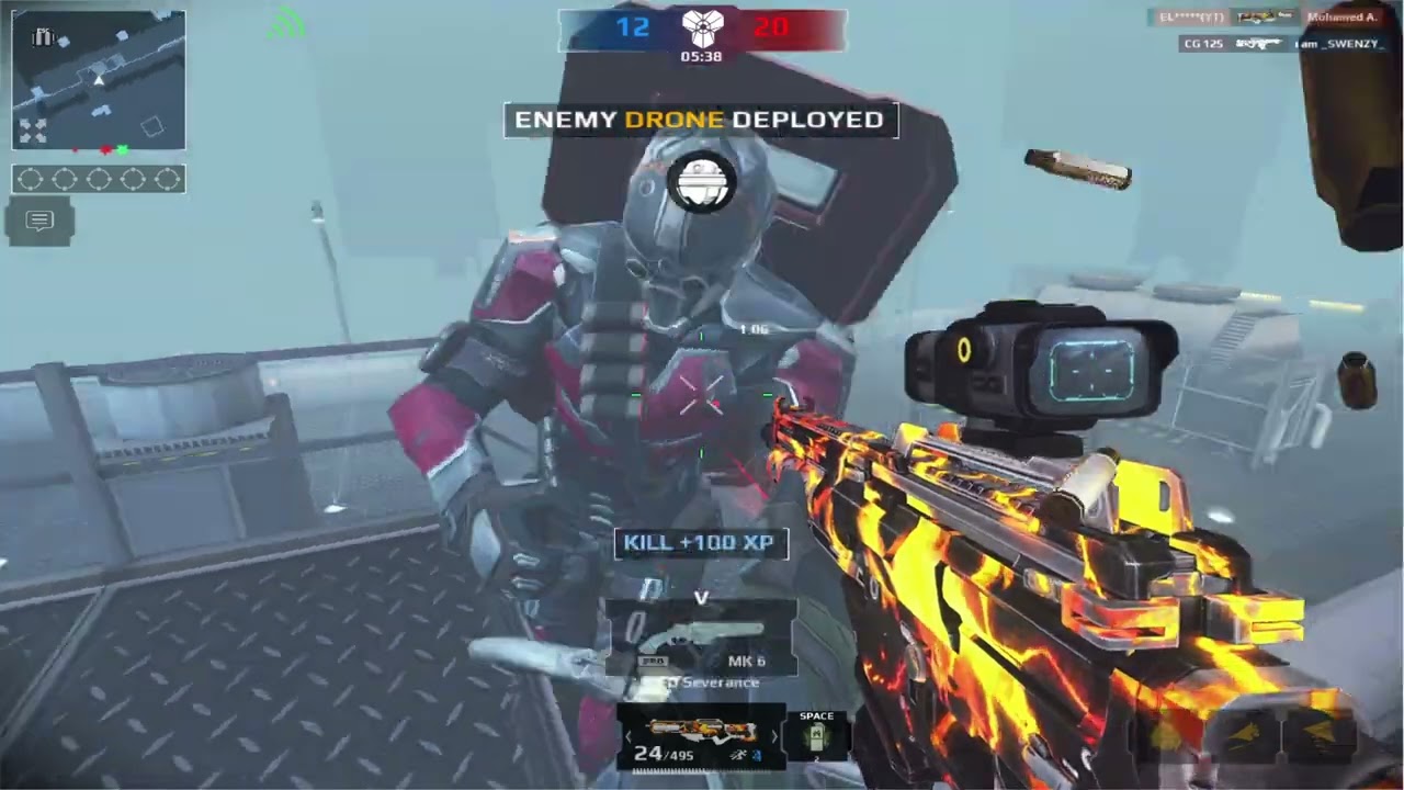 Modern Combat 5 VIP match against my "best friend" Mohamed:)