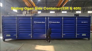 Sliding Open Side Container - 슬라이딩 오픈사이드 컨테이너