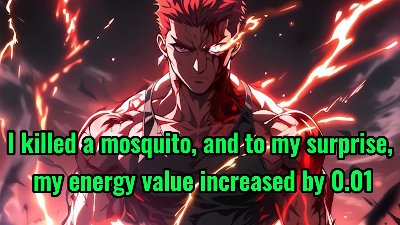 I killed a mosquito, and to my surprise, my energy value increased by 0.01