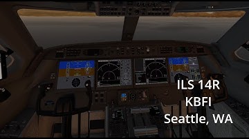 GLF550 ILS Tutorial and Landing