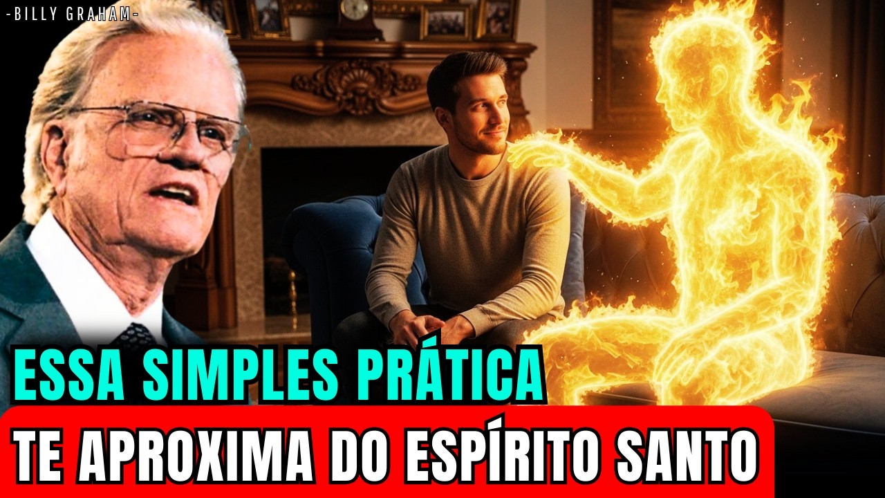 O hábito diário que aproxima você do Espírito Santo mais do que longas orações | BILLY GRAHAM