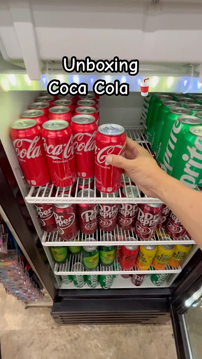 Unboxing Coca Cola 🥤
