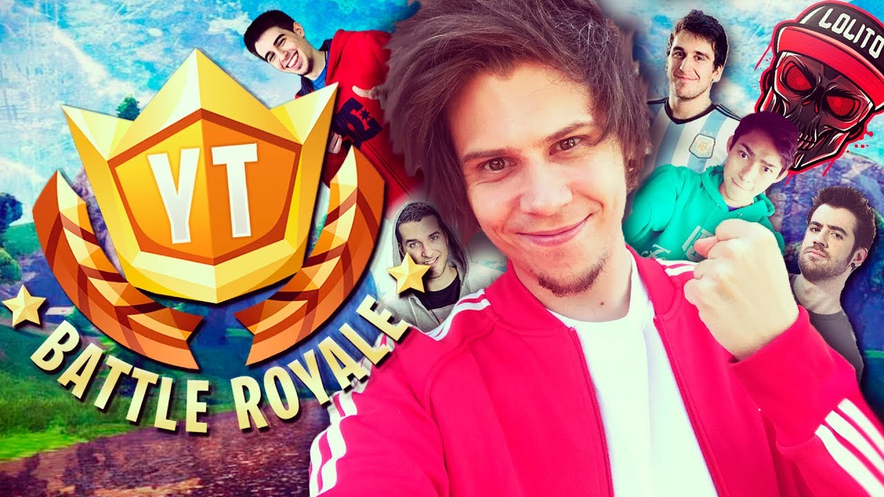 TORNEO PRESENCIAL 100 YOUTUBERS #YTBattleRoyale - Fortnite - elrubiusOMG