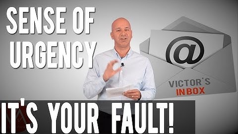 Create a Selling Sense of Urgency - I