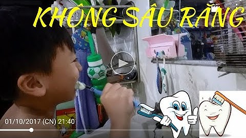 BÍ QUYẾT ĐỂ CÓ HÀM RĂNG TRẮNG ĐẸP K.H.Ô.N.G  B.Ị S.Â.U CỦA BÉ