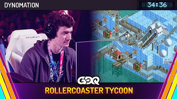 RollerCoaster Tycoon by Dynomation in 34:36 - Summer Games Done Quick 2025
