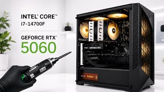 Ultimate Budget Gaming PC Build 🔥 Intel i7 14700F   RTX 5060  PC build  2026
