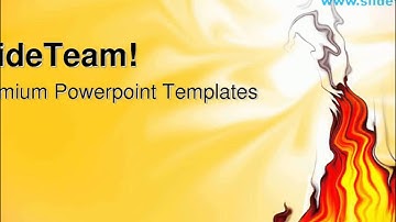 Wild Fire Abstract PowerPoint Templates Themes And Backgrounds Graphic designs