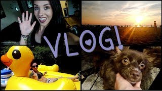 VLOG: July 4th-9th | 4th of July, Booty Max, New Makeup, & Tubing!