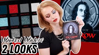 NEW Wicked Widow x The Crow Palette Review + 2 Looks Tutorial | Steff&#39;s Beauty Stash