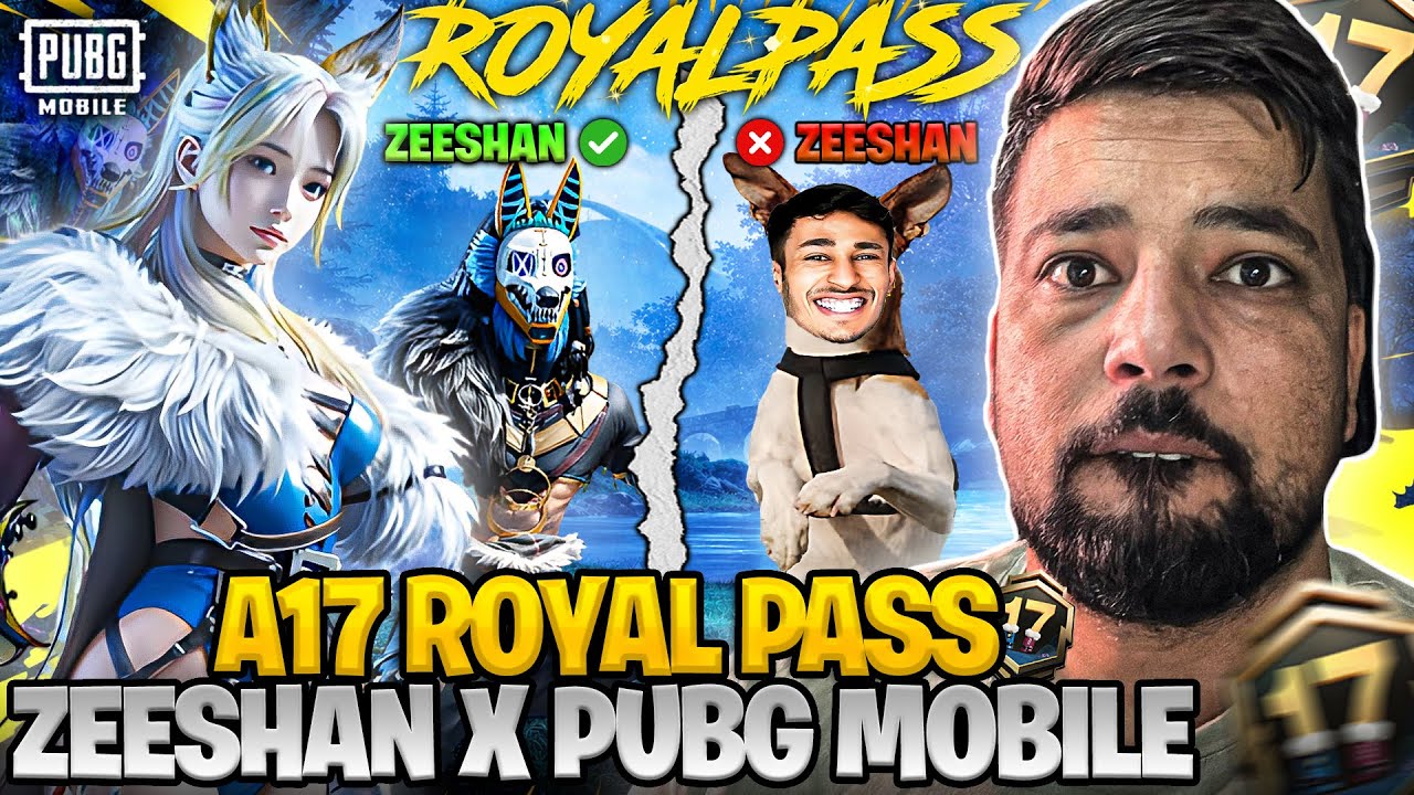 Zeeshan Rp OMG 😱 A17 Royale Pass Is Here | FM Zeeshan X PUBG MOBILE 😆 RP Giveaway ...