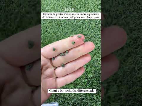 Vídeo: Como a grama artificial permanece abaixada?
