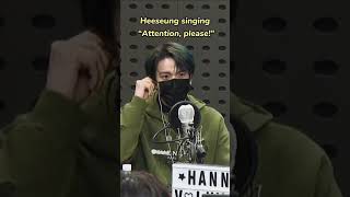 [enhypen] Heeseung singing “Attention, please!” (raw vocals)