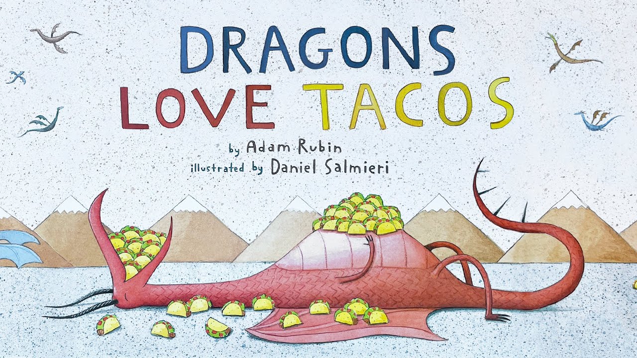 Dragons Love Tacos – Read aloud kids book in full screen with music and effects!