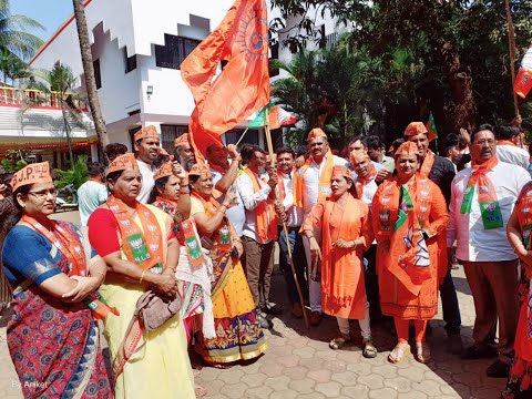 ಬೆಳಗಾವಿಯಲ್ಲಿ ಸತೀಶ ಜಾರಕಿಹೊಳಿ ಹಿಂದೂ ಹೇಳಿಕೆ ವಿರೋಧಿಸಿ ಬಿಜೆಪಿ ಪ್ರತಿಭಟನೆ