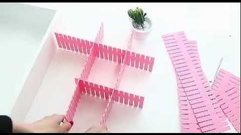 Adjustable Stretchable Interlocking Drawer Clapboard Divider @sylbulkbazar3190 latest product