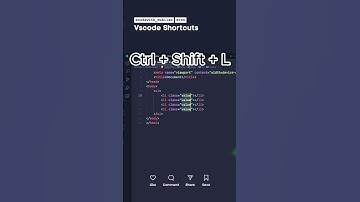 Vscode Shortcuts #css #coding #vscode #Website #frontenddeveloper