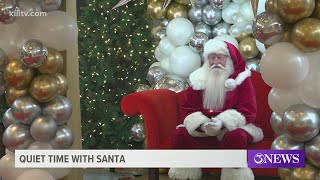 Children with special needs get quiet time with Santa Claus
