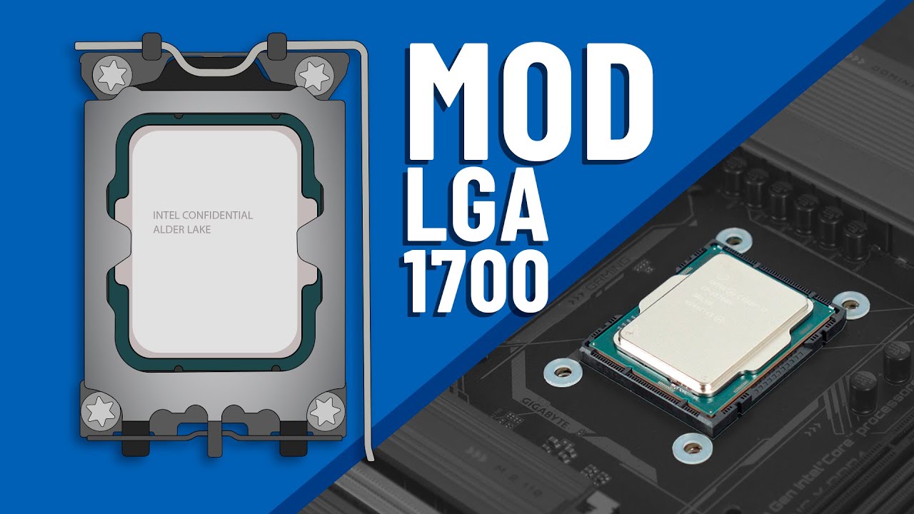 Haz esto antes de montar una CPU Alder Lake - Mod LGA 1700 