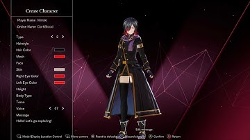 Sword Art Online Last Recollection character creation (my character)