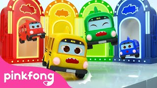 color buses yellow bus where are you finger family tune 3d car bus song pinkfong