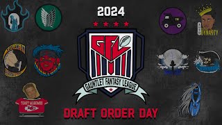SEASON 1: 2024 GFL Draft Order Day