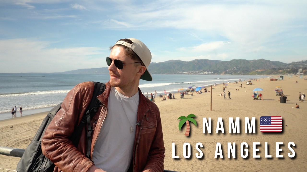 Speedrunning NAMM and Los Angeles in 17 and a half minutes