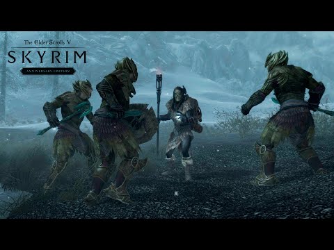 Видео: Skyrim AE - Легенда, Выживание и Лучник! 11 Квесты Вайтрана.