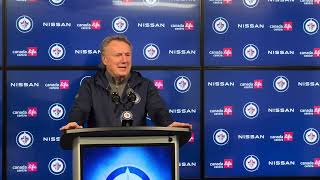 Winnipeg Jets Practice Report | Coach Rick Bowness