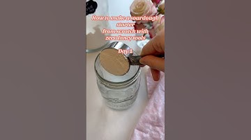 Sourdough Starter from Scratch~ Day 1 #sourdough #sourdoughforbeginners #recipe #sourdoughstarter