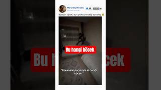 Muhteşem şekilde böcek taklidi yapan kız