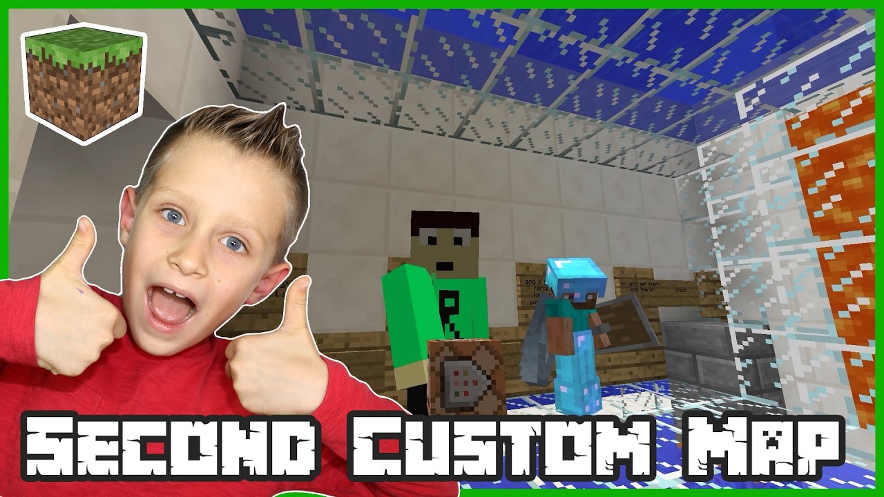 My Second Custom Map in Minecraft - YouTube