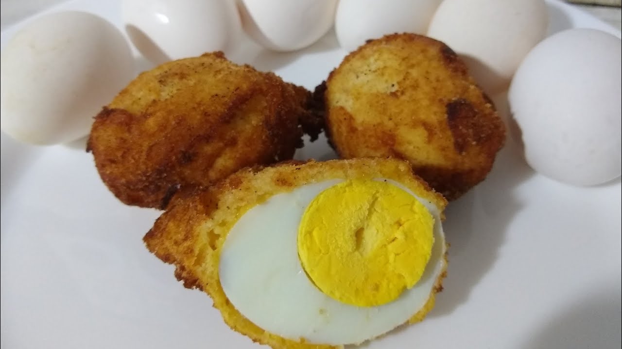 OVO EMPANADO SIMPLES E FÁCIL
