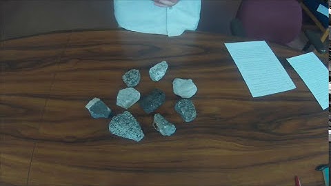 Hands on Video 5 - Igneous Rock Composition