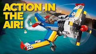 Fly High with a Race Plane, Helicopter or Jet with LEGO Creator 3in1!
