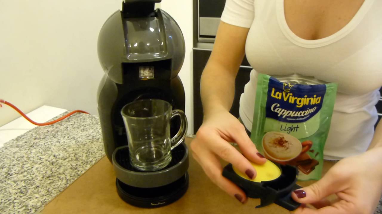 Capsula Recargable DGPod de Acero Inoxidable para Dolce Gusto + Capuccino La  Virginia - YouTube