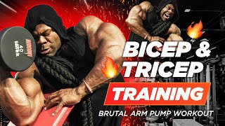 Brutal Arm Workout - (BI&#39;S &amp; TRI&#39;S)
