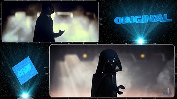 Rogue one scene - Darth Vader meets Director Krennic - Side by Side / Lego