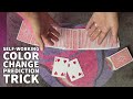 Self Working Color Change Prediction Trick - Tutorial