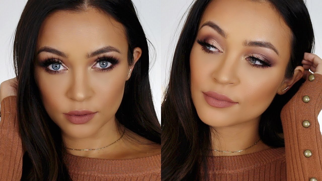 SOFT FALL GLAM MAKEUP TUTORIAL Stephanie Ledda YouTube