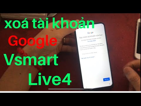 Frp Bppass Vsmart live4 ,xóa tài khoản google vsmart live4