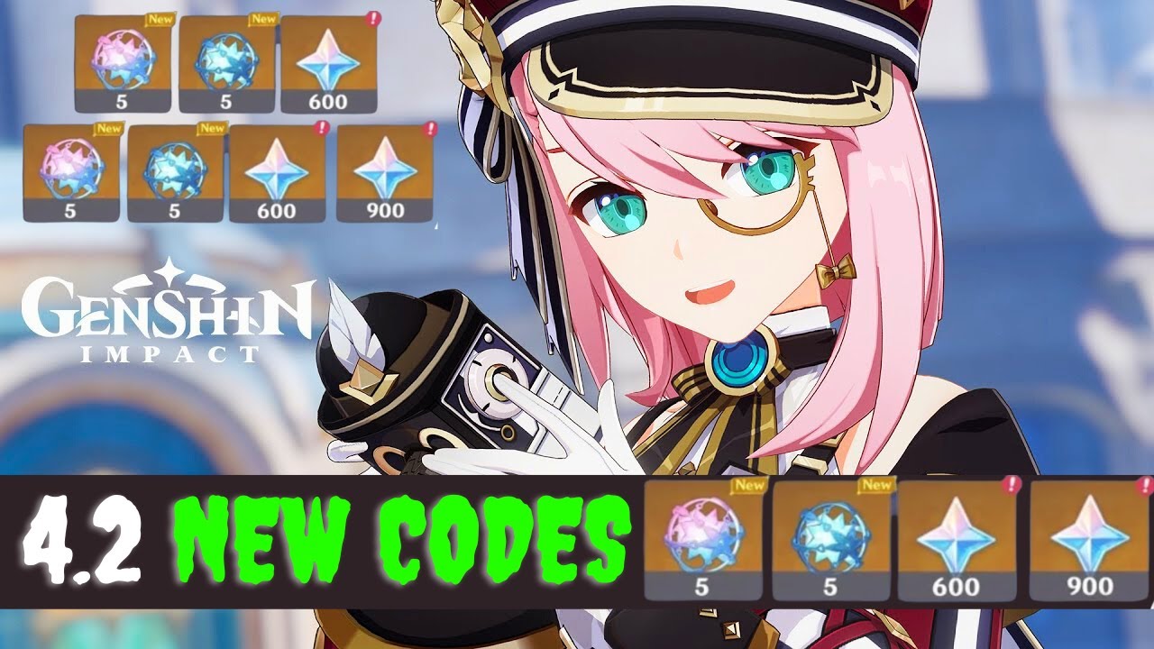 4 New Redemption Codes, 360 Primogems ✨ Genshin Impact