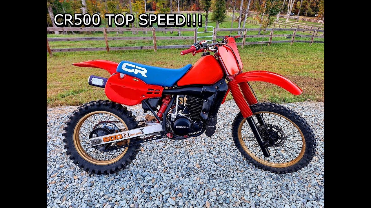 CR500 Top Speed!!! | It's Too Much Power | - YouTube