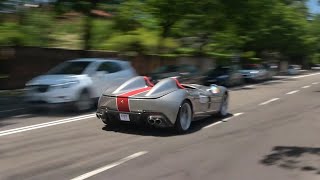 20x Ferrari Monza Fast Accelerations \& V12 Sound