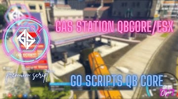 GAS Station QBCORE ESX