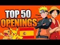 Mi Top 50 Openings/Intros de la infancia (España)