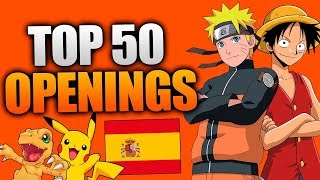 Mi Top 50 Openings/Intros de la infancia (España)