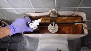 Come riparare cassetta WC esterna e pulire la ceramica