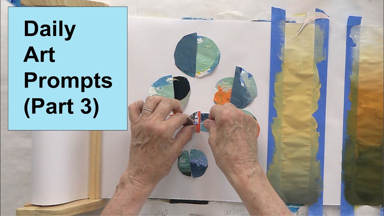 Prompts for Your Daily Art Practice (Part 3) / Art with Adele YouTube