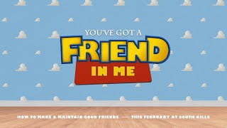 How To Make Great Friends - You've Got A Friend In Me - Week 2